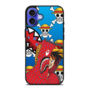 LUFFY ONE PIECE BAPE iPhone 16 Case Cover