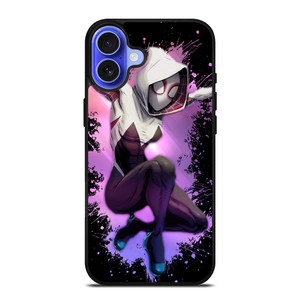 MARVEL SPIDER WOMAN GWEN STACY iPhone 16 Case Cover MARVEL SPIDER WOMAN GWEN STACY iPhone 16 Case Cover