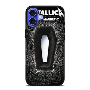 METALLICA DEATH MAGNETIC ALBUM iPhone 16 Case Cover METALLICA DEATH MAGNETIC ALBUM iPhone 16 Case Cover