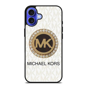 MICHAEL KORS MK DIAMOND LOGO iPhone 16 Case Cover MICHAEL KORS MK DIAMOND LOGO iPhone 16 Case Cover