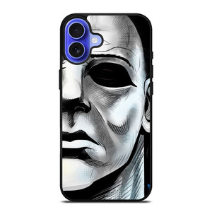 MICHAEL MYERS HORROR CARTOON iPhone 16 Case Cover