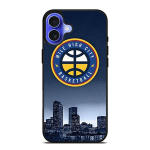 MILE HIGH CITY BASKETBALL iPhone 16 Case Cover MILE HIGH CITY BASKETBALL iPhone 16 Case Cover