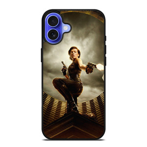 MILLA JOVOVICH RESIDENT EVIL iPhone 16 Case Cover MILLA JOVOVICH RESIDENT EVIL iPhone 16 Case Cover