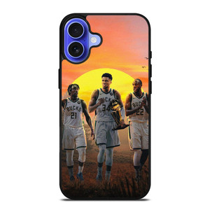 MILWAUKEE BUCKS NBA CHAMPIONS PLAYER iPhone 16 Case Cover MILWAUKEE BUCKS NBA CHAMPIONS PLAYER iPhone 16 Case Cover