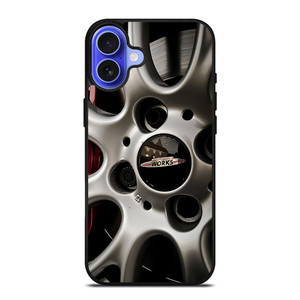 MINI JOHN COOPER WORKS WHEEL iPhone 16 Case Cover MINI JOHN COOPER WORKS WHEEL iPhone 16 Case Cover