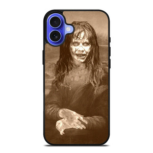 MONA LISA HORROR SCARY iPhone 16 Case Cover MONA LISA HORROR SCARY iPhone 16 Case Cover
