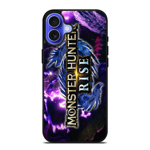 MONSTER HUNTER RISE GAMES SYMBOL iPhone 16 Case Cover MONSTER HUNTER RISE GAMES SYMBOL iPhone 16 Case Cover
