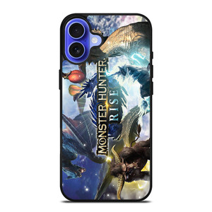 MONSTER HUNTER RISE NINTENDO GAMES iPhone 16 Case Cover MONSTER HUNTER RISE NINTENDO GAMES iPhone 16 Case Cover