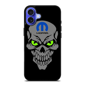 MOPAR CAR SKULL DEMON LOGO iPhone 16 Case Cover MOPAR CAR SKULL DEMON LOGO iPhone 16 Case Cover