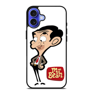 MR BEAN CARTOON LOGO iPhone 16 Case Cover MR BEAN CARTOON LOGO iPhone 16 Case Cover
