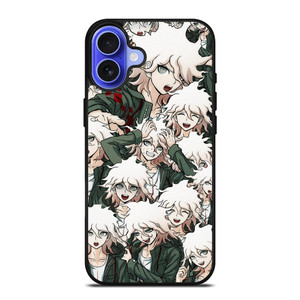 NAGITO KOMAEDA DANGANRONPA COLLAGE iPhone 16 Case Cover NAGITO KOMAEDA DANGANRONPA COLLAGE iPhone 16 Case Cover