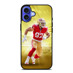 NICK BOSA SAN FRANCISCO 49ERS LEGEND iPhone 16 Case Cover NICK BOSA SAN FRANCISCO 49ERS LEGEND iPhone 16 Case Cover
