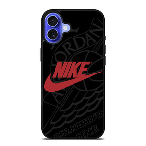 NIKE AIR JORDAN ONE JUMPMAN LOGO iPhone 16 Case Cover NIKE AIR JORDAN ONE JUMPMAN LOGO iPhone 16 Case Cover