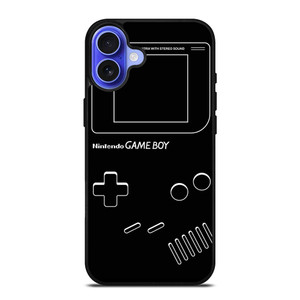 NINTENDO GAME BOY LINE ART iPhone 16 Case Cover NINTENDO GAME BOY LINE ART iPhone 16 Case Cover