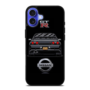 NISSAN GTR VECTOR EMBLEM iPhone 16 Case Cover NISSAN GTR VECTOR EMBLEM iPhone 16 Case Cover