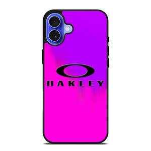 OAKLEY PURPLE LOGO iPhone 16 Case Cover OAKLEY PURPLE LOGO iPhone 16 Case Cover