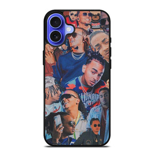 OZUNO RAPPER COLLAGE iPhone 16 Case Cover OZUNO RAPPER COLLAGE iPhone 16 Case Cover