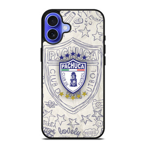 PACHUCA CLUB DE FOOTBALL LIGA MX iPhone 16 Case Cover PACHUCA CLUB DE FOOTBALL LIGA MX iPhone 16 Case Cover