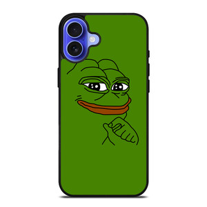 PEPE THE FROG REEEE iPhone 16 Case Cover PEPE THE FROG REEEE iPhone 16 Case Cover