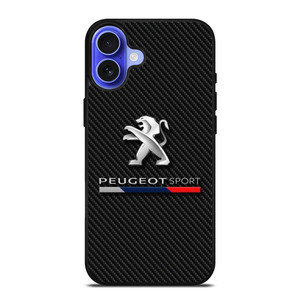 PEUGEOT SPORT CARBON iPhone 16 Case Cover PEUGEOT SPORT CARBON iPhone 16 Case Cover