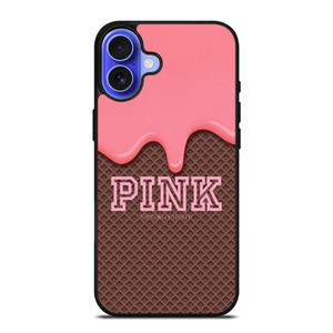 PINK VICTORIA SECRET ICE CREAM iPhone 16 Case Cover PINK VICTORIA SECRET ICE CREAM iPhone 16 Case Cover