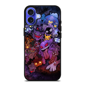 POKEMON GHOST iPhone 16 Case Cover POKEMON GHOST iPhone 16 Case Cover