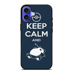 POKEMON SLEEP SNORLAX GAMES iPhone 16 Case Cover POKEMON SLEEP SNORLAX GAMES iPhone 16 Case Cover