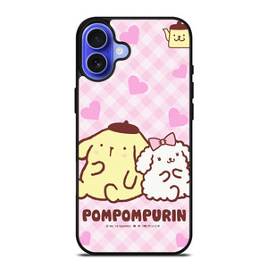POMPOMPURIN PINK ANIME iPhone 16 Case Cover POMPOMPURIN PINK ANIME iPhone 16 Case Cover