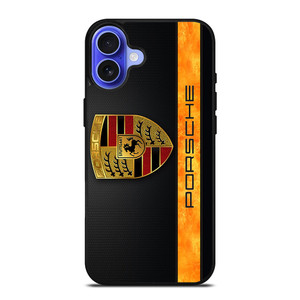 PORSCHE CARBON LIST LOGO iPhone 16 Case Cover PORSCHE CARBON LIST LOGO iPhone 16 Case Cover