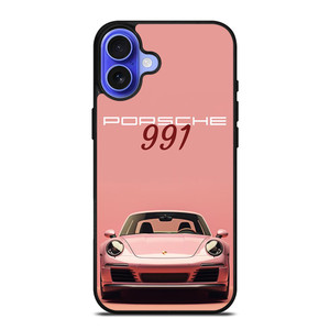 POSRCHE 991 PINK iPhone 16 Case Cover POSRCHE 991 PINK iPhone 16 Case Cover