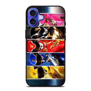 POWER RANGERS MEGAFORCE COLLAGE iPhone 16 Case Cover POWER RANGERS MEGAFORCE COLLAGE iPhone 16 Case Cover