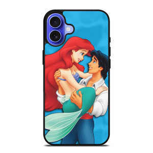 PRINCE ERIC AND PRINCESS ARIEL CARTOON DISNEY iPhone 16 Case Cover PRINCE ERIC AND PRINCESS ARIEL CARTOON DISNEY iPhone 16 Case Cover