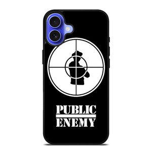 PUBLIC ENEMY HIP HOP LOGO iPhone 16 Case Cover PUBLIC ENEMY HIP HOP LOGO iPhone 16 Case Cover