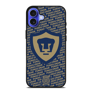 PUMAS UNAM FOOTBAL PATTERN iPhone 16 Case Cover PUMAS UNAM FOOTBAL PATTERN iPhone 16 Case Cover