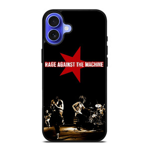 RAGE AGAINTS THE MACHINE ROCK BAND CONCERT iPhone 16 Case Cover RAGE AGAINTS THE MACHINE ROCK BAND CONCERT iPhone 16 Case Cover