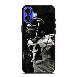RAY LEWIS BALTIMORE RAVENS iPhone 16 Case Cover RAY LEWIS BALTIMORE RAVENS iPhone 16 Case Cover