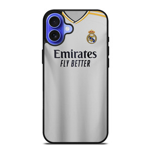 REAL MADRID 2023-2024 KIT iPhone 16 Case Cover