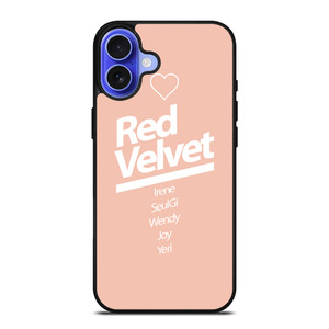 RED VELVET KPOP LOGO iPhone 16 Case Cover