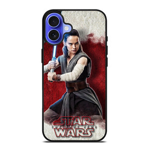 REY STAR WARS THE LAST JEDI iPhone 16 Case Cover REY STAR WARS THE LAST JEDI iPhone 16 Case Cover