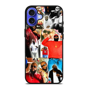 RICK ROSS RAPPER COLLAGE iPhone 16 Case Cover