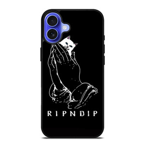 RIPNDIP CAT DRAKE LOGO iPhone 16 Case Cover RIPNDIP CAT DRAKE LOGO iPhone 16 Case Cover