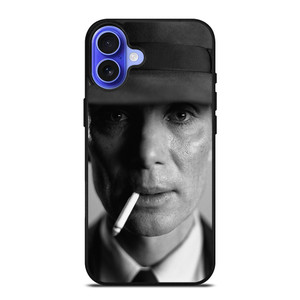 ROBERT OPPENHEIMER SMOKING CIGARETES iPhone 16 Case Cover ROBERT OPPENHEIMER SMOKING CIGARETES iPhone 16 Case Cover