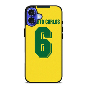 ROBERTO CARLOS BRAZIL iPhone 16 Case Cover ROBERTO CARLOS BRAZIL iPhone 16 Case Cover