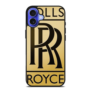ROLLS ROYCE GOLD LOGO iPhone 16 Case Cover