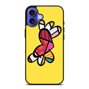 ROMERO BRITTO LOVE SIGN iPhone 16 Case Cover ROMERO BRITTO LOVE SIGN iPhone 16 Case Cover