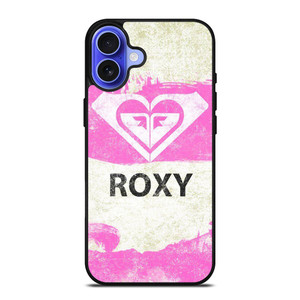 ROXY BRUSHED LOGO iPhone 16 Case Cover ROXY BRUSHED LOGO iPhone 16 Case Cover
