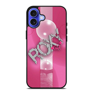 ROXY PINK LOGO iPhone 16 Case Cover ROXY PINK LOGO iPhone 16 Case Cover