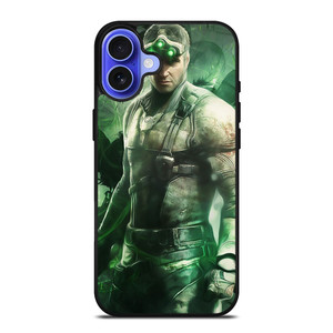 SAM FISHER TOM CLANCY'S SPLINTER CELL GAMES iPhone 16 Case Cover SAM FISHER TOM CLANCY'S SPLINTER CELL GAMES iPhone 16 Case Cover
