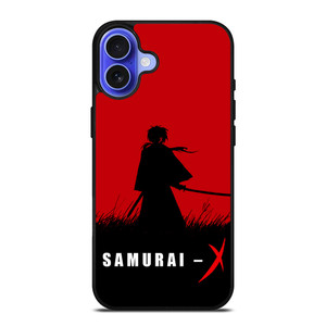 SAMURAI X ANIME SYMBOL iPhone 16 Case Cover SAMURAI X ANIME SYMBOL iPhone 16 Case Cover