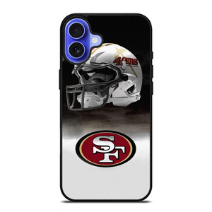 SAN FRANCISCO 49ERS HELMET NFL iPhone 16 Case Cover